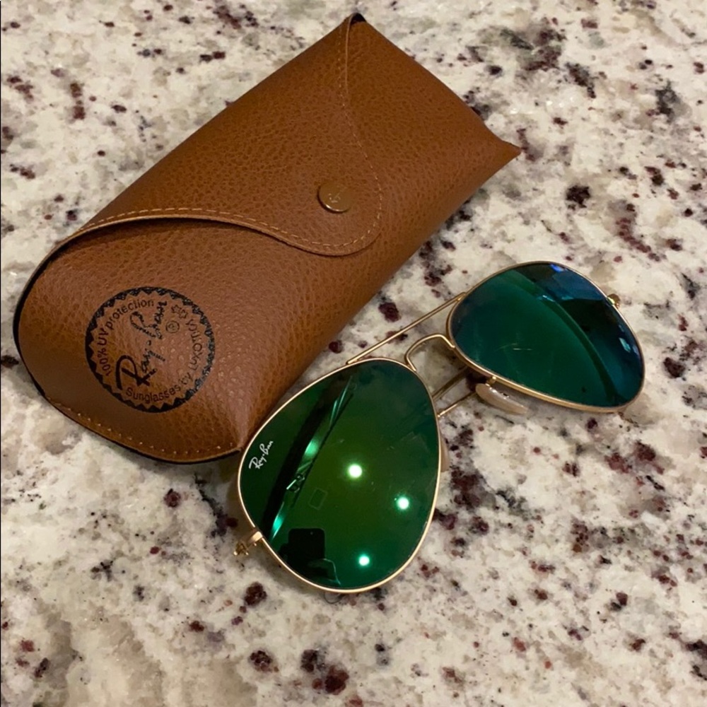 Ray-ban Aviation Large Metal Gold